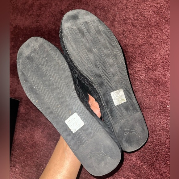 PUMA x Fenty by Rihanna Espadrille Slides Sandals Puma Black 367685-01 Size 7.5 - Picture 7 of 14